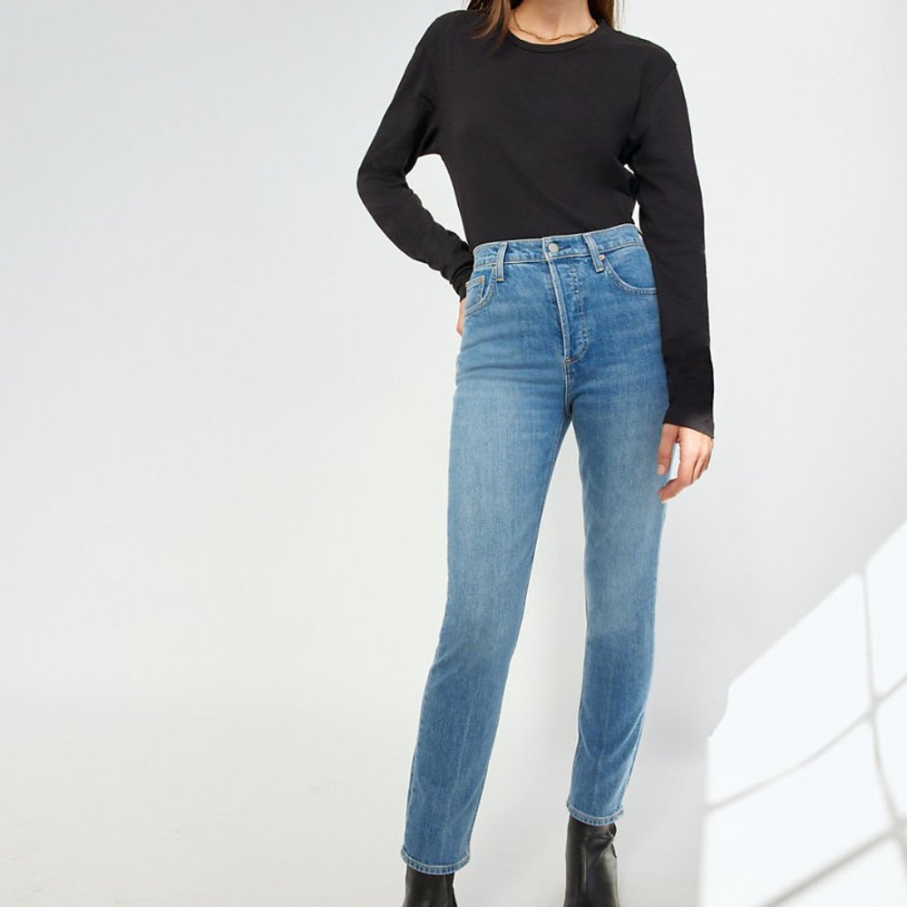 COPY - Aritzia Denim Forum The Yoko High Rise Slim 28L